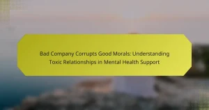 Bad Company Corrupts Good Morals: Understanding Toxic Relationships in Mental Health Support