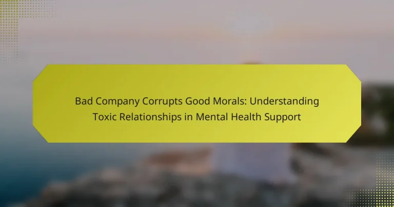 Bad Company Corrupts Good Morals: Understanding Toxic Relationships in Mental Health Support